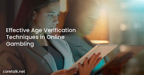 age verification online gambling|Age Verification and Beyond for Online Gambling .
